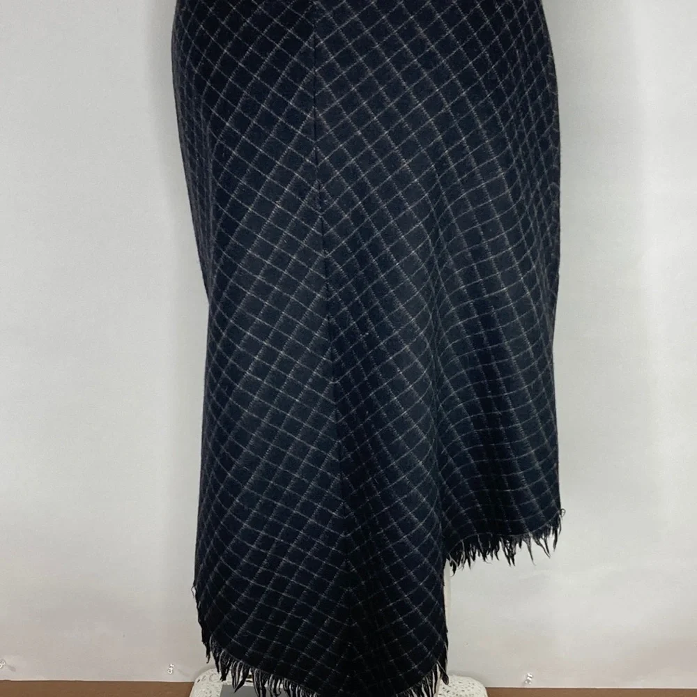 Rafaella Wool Blend Lined Asymmetrical Skirt Sz 10